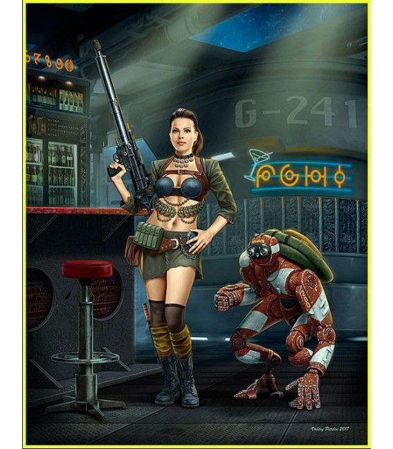 At the Edge of the Universe. The first meeting. Back Off-24035