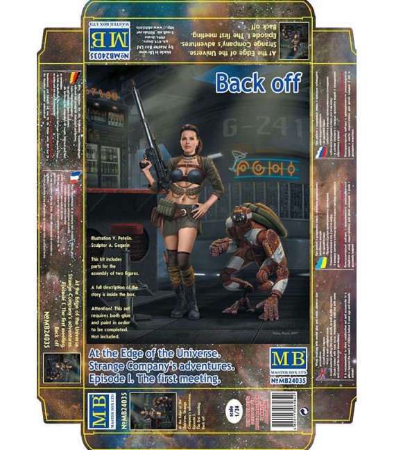 At the Edge of the Universe. The first meeting. Back Off-24035