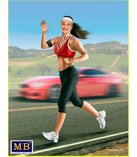 Jogging some miles. Tyra-24050