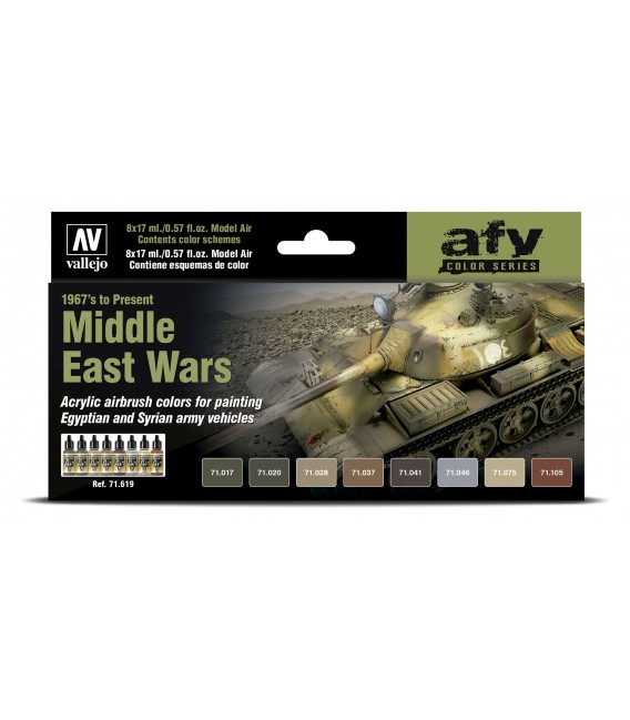 ejo Model Air 8 u. (17 ml.) Middle East Wars (1967 to Present)