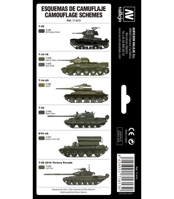 ejo Model Air 8 u. (17 ml.) Middle East Wars (1967 to Present)