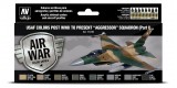 71616 Set Vallejo Model Air 8 u. (17 ml.) USAF colors post WWII to present “Aggressor” Squadron Part I