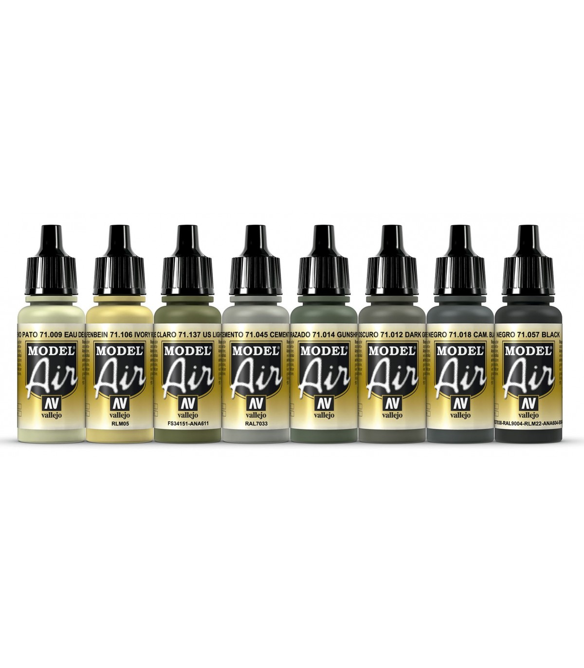 71627 Set Vallejo Model Air 8 u. (17 ml.) Armee de lAir colors post 71627 Set Vallejo Model Air 8 u. (17 ml.) Armee de lAir colors post
