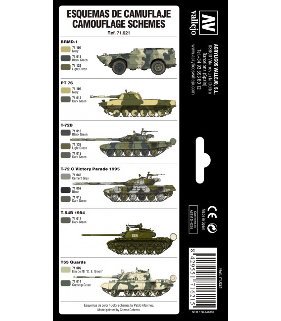 ejo Model Air 8 u. (17 ml.) Middle East Wars (1967 to Present)