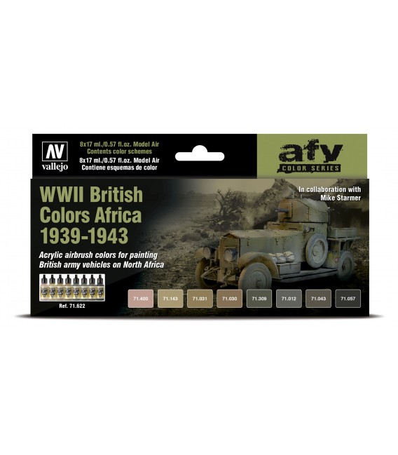 ejo Model Air 8 u. (17 ml.) Middle East Wars (1967 to Present)