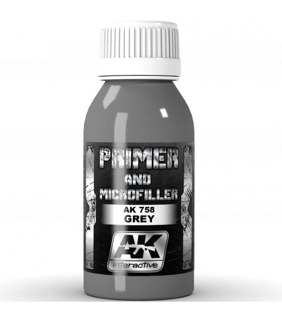 AK758 Grey Primer and microfiller 100 ml.
