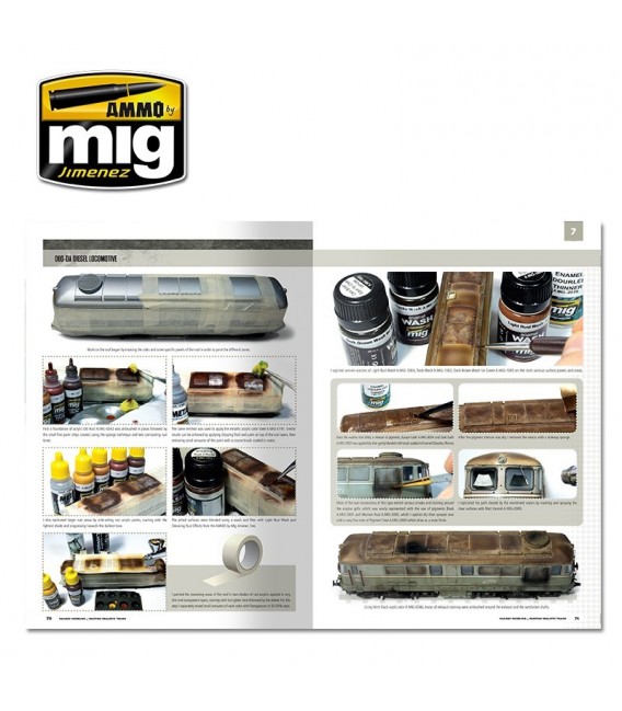 Modelling School - Modelismo Ferroviario: Pintando Trenes Realistas