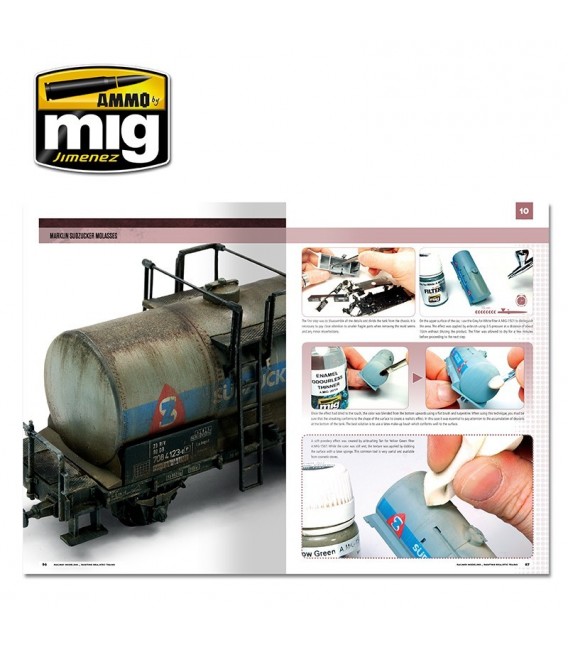 Modelling School - Modelismo Ferroviario: Pintando Trenes Realistas