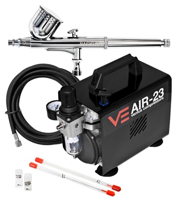 Kit aerografia AIR-23 + Basic 03