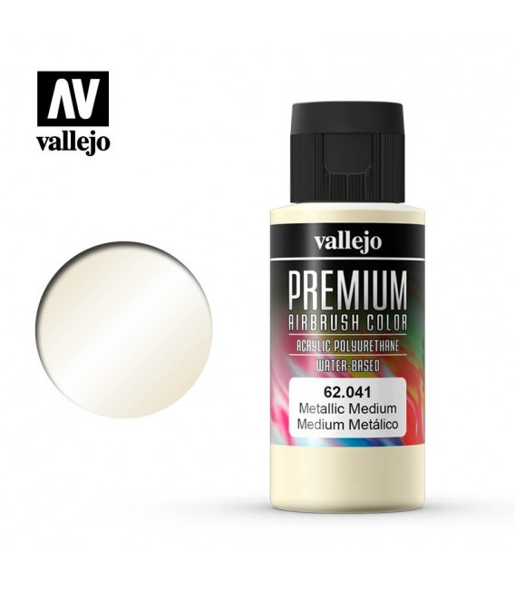 62041 Metallic Medium Vallejo Premium Color (60 ml.)