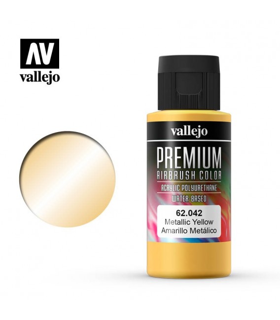 62042 Groc Metalic Vallejo Premium Color (60 ml.)