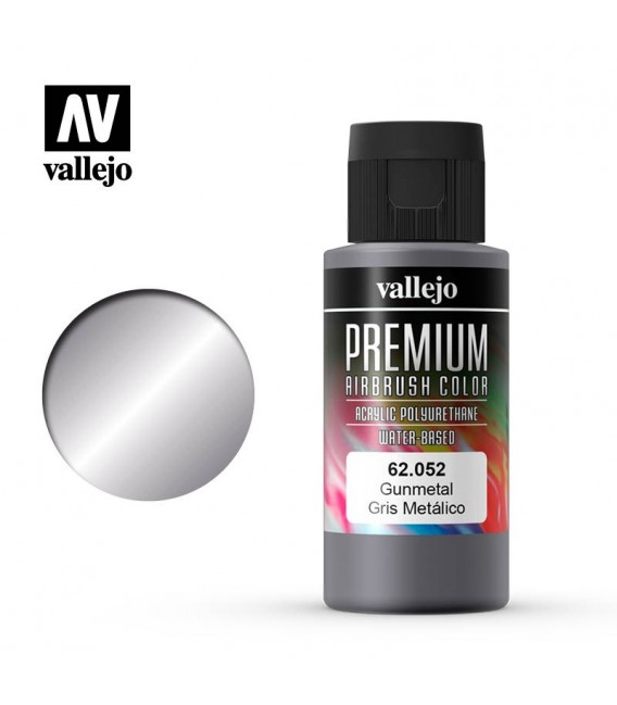 62052 Cinza Metalico Vallejo Premium Color (60 ml.)