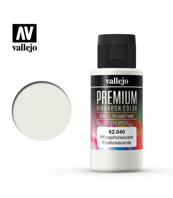 62040 Phosphorescent fluo Vallejo Premium Color (60 ml.)