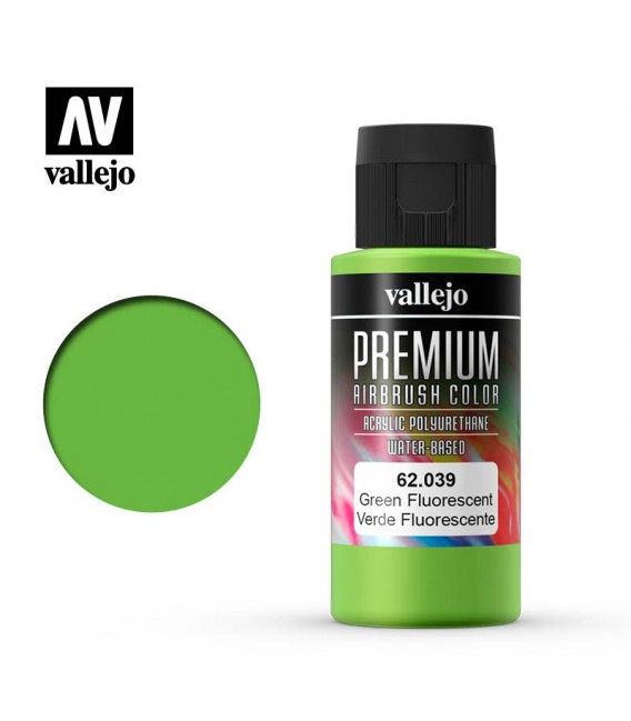 62039 Verde Fluo Vallejo Premium Color (60 ml.)