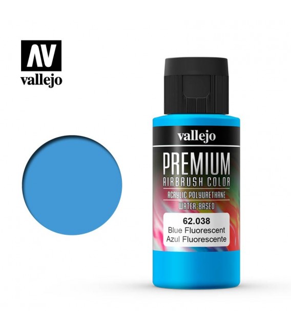 62038 Blu Fluo Vallejo Premium Color (60 ml.)