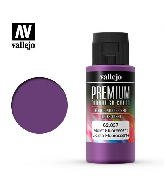 62037 Violeta Fluo Vallejo Premium Color (60 ml.)