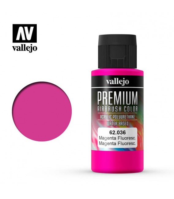 62036 Magenta fluo Vallejo Premium Color (60 ml.)