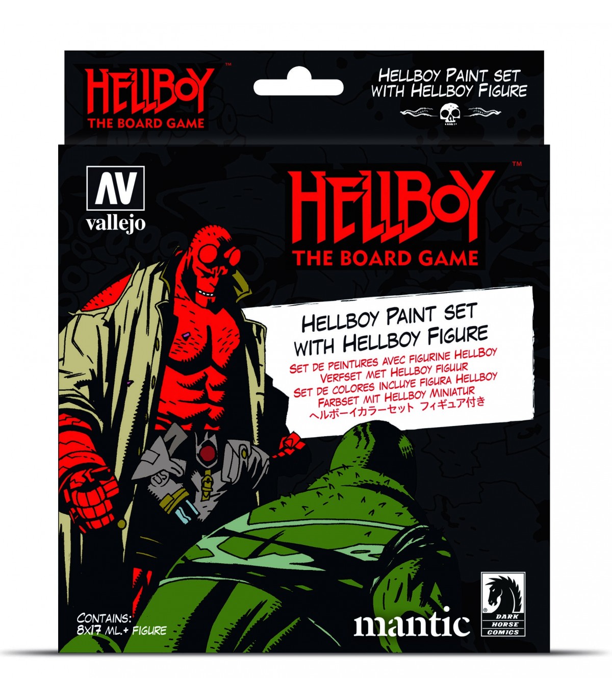 Set Vallejo Model Color 8 u. (17 ml.) Hellboy the Board Game