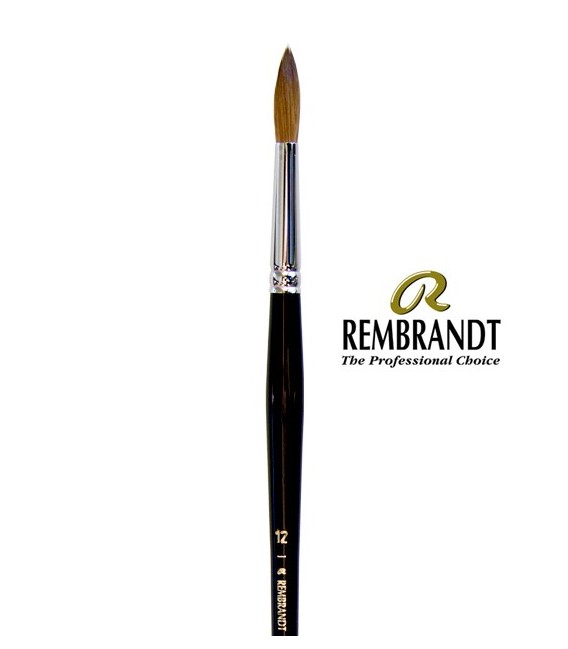 Pincel Rembrandt Series 110 Pelo de Marta Roja 12