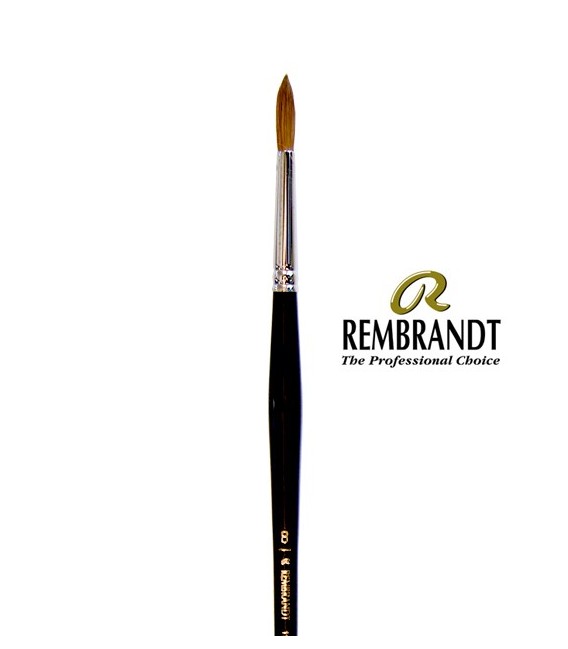 Pincel Rembrandt Series 110 Pelo de Marta Roja 8