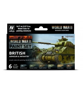 Scale Models Acrylic Paint Sets Vallejo Model Color.