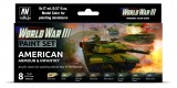 Set Vallejo Model Color 8 u. (17 ml.) WWIII American Armour & Infantry Wargames Color Series