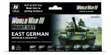 Set Vallejo Model Color 8 u. (17 ml.) WWIII East German Armour & Infantry Wargames Color Series