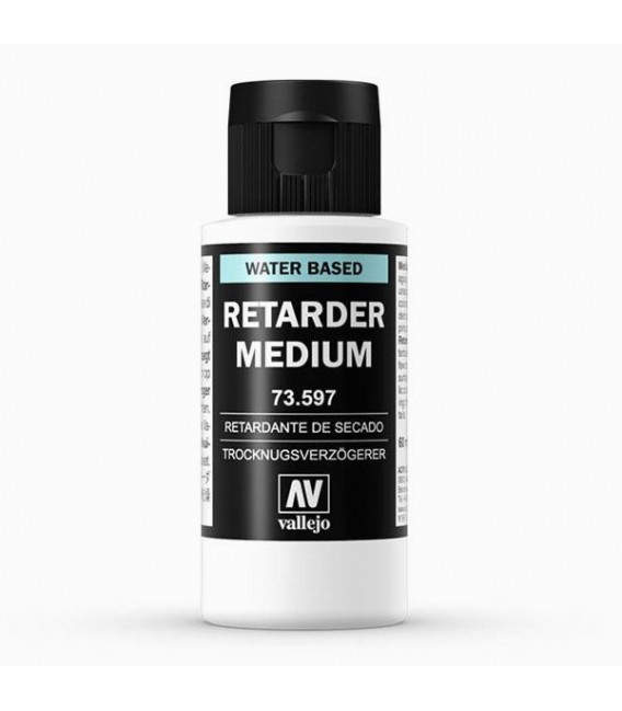 73.597 Medium acrílico retardante Vallejo 60 ml.