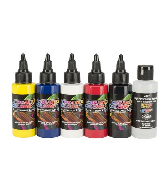 5088-02 Illustration Createx Opaque Set