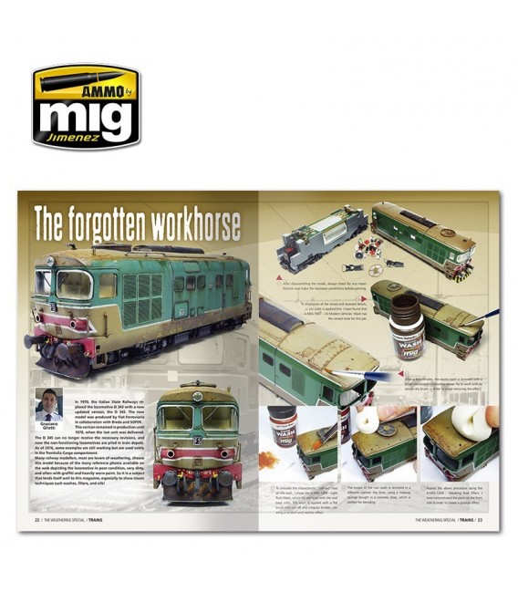 Llibre Castellano "The Weathering Special: TRENES"