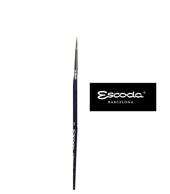 Pincéis Escoda Óptimo Marta kolinsky 3/0