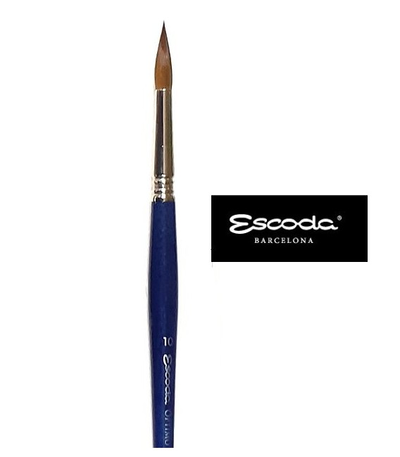 Pinceaux Escoda Óptimo Martre Kolinsky 3/0