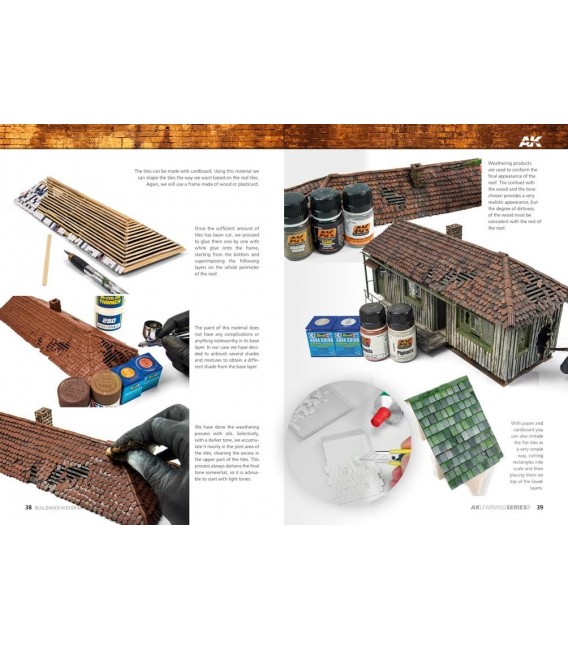 AK257 Como hacer edificios en dioramas Learning Series 09 - Castellano