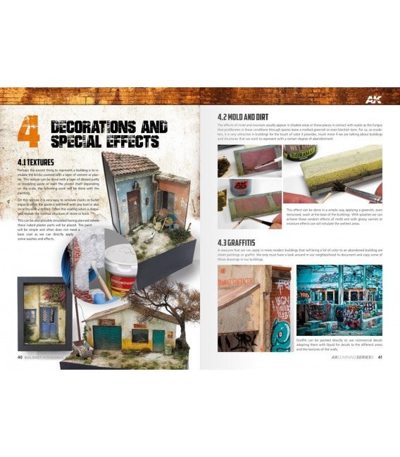 AK257 Como hacer edificios en dioramas Learning Series 09 - Castellano