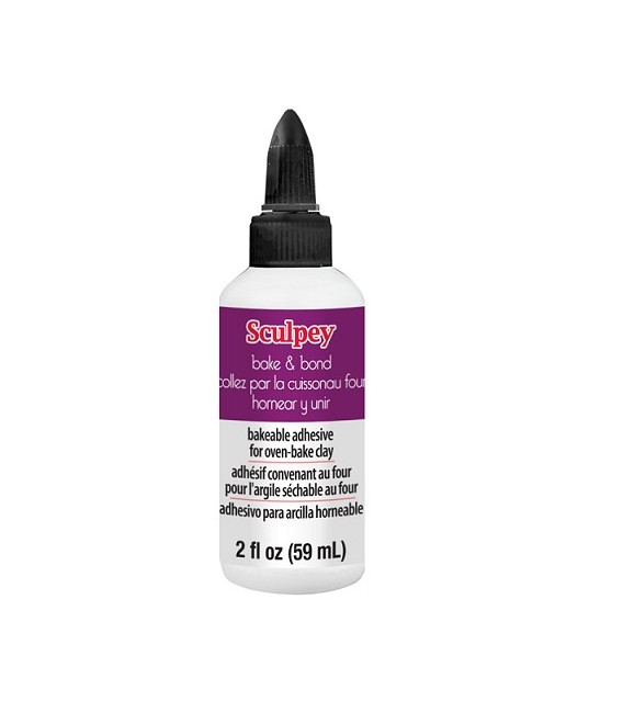 ABB02 Bake and bond bakeable adhesive for clay Sculpey 59 ml..