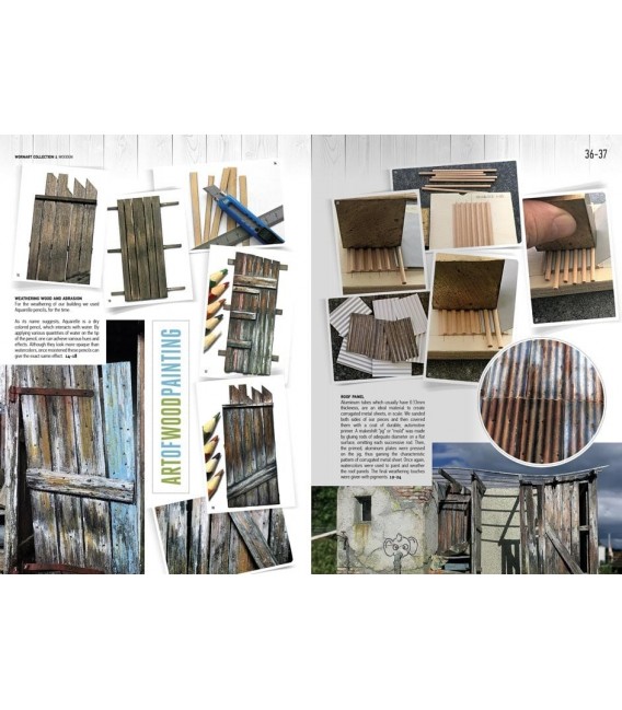 AK4902 Worn Art Collection 01-Wooden - Castellano