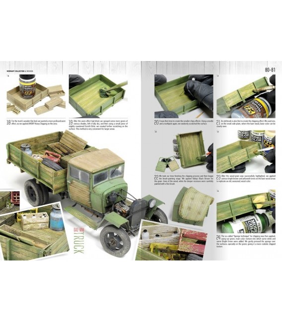 AK4902 Worn Art Collection 01-Wooden - Castellano