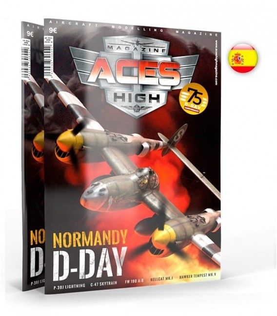 AK2934 Aces High Issue 16 Normandia Dia-D - Castellano
