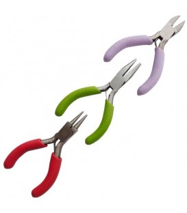 3 Pcs. Jeweler Pliers Set