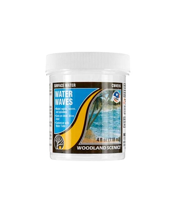 Water Wawes CW4516 118 ml. Water System by Woodland Scenics