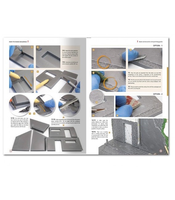 Libro Inglese How to make buildings. Basic Construction and Painting
