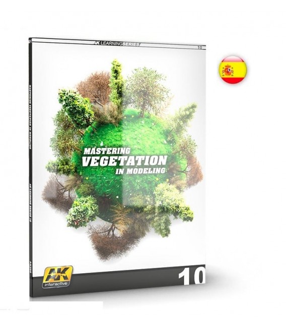 AK296 Dominando la Vegetacion en Modelismo. Learning Series 10 - Castellano