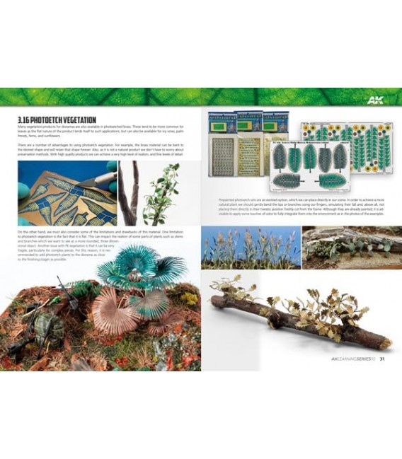 AK296 Dominando la Vegetacion en Modelismo. Learning Series 10 - Castellano