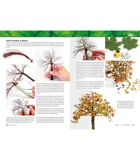 AK296 Dominando la Vegetacion en Modelismo. Learning Series 10 - Castellano