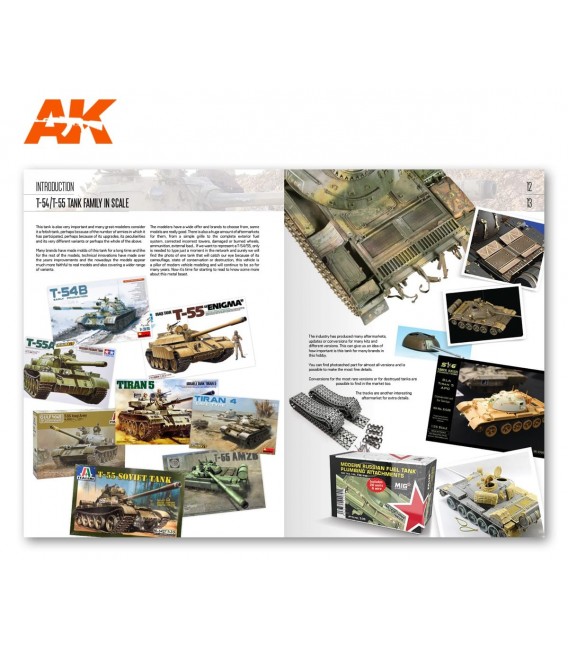 AK915 Modeling T54 – T55 MiniArt - Castellano