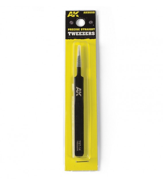 AK9008 Precise Straight Tweezers