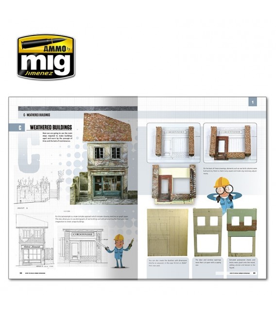 Libro Castellano "Modelling School: Como hacer Dioramas Urbanos"