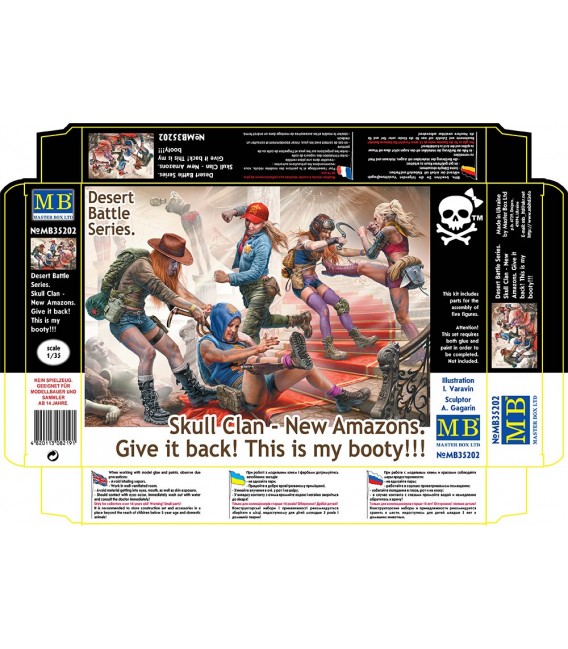 rt Battle Series, Skull Clan-New Amazons-Give it back!-MB 35202