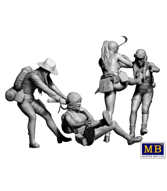 rt Battle Series, Skull Clan-New Amazons-Give it back!-MB 35202