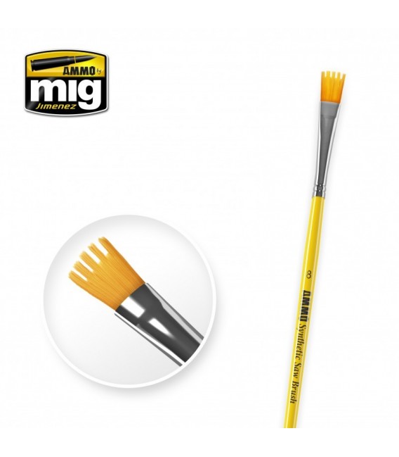 A.MIG-8585 Pinceau Synthetique SAW Brush 8
